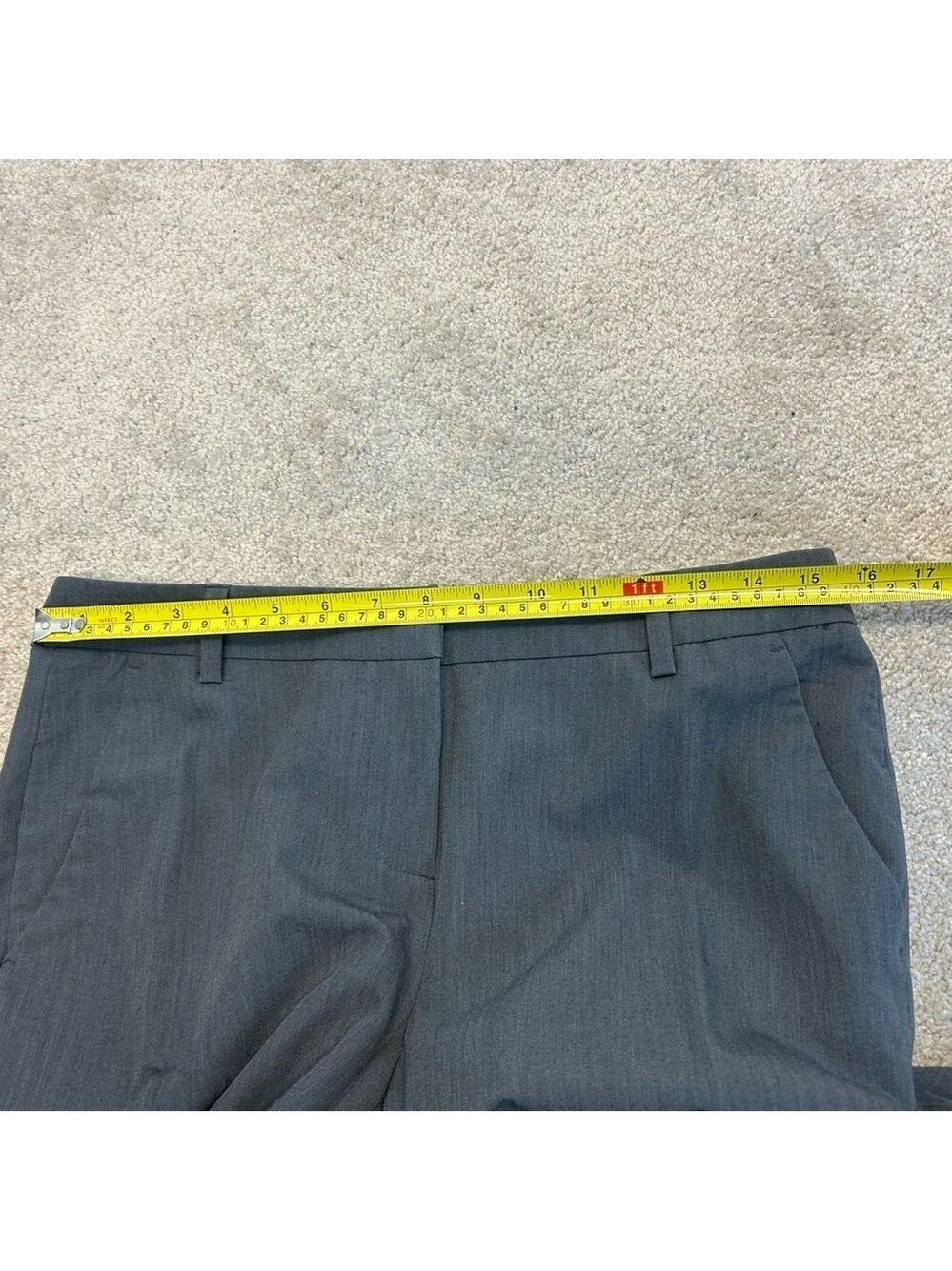 Attitude Jay Manuel Charcoal Gray Trouser Dress Pants professional business Sz 6 - Picture 8 of 14